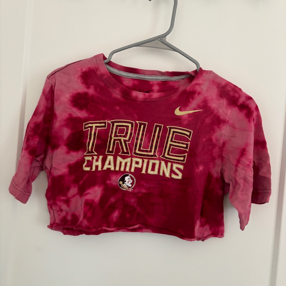 FSU GAME DAY CROPPED TEE sz XL